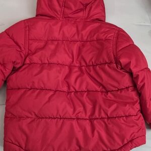 GAP Bright Red Kids Puffer Jacket